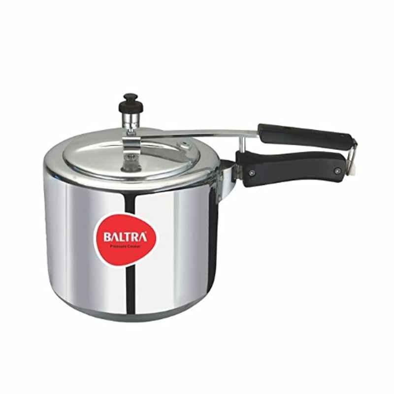 Baltra Stella 3L Aluminium Silver Inner Lid Pressure Cooker, BPC-101 Baltra Stella 3L Aluminium Silver Inner Lid Pressure Cooker, BPC-101